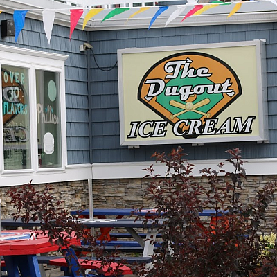Dugout Ice Cream - Wildwood |  | Logo
