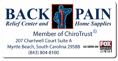 Back Pain Relief Center Chiropractor - Myrtle Beach | Doctors & Clinics | Logo