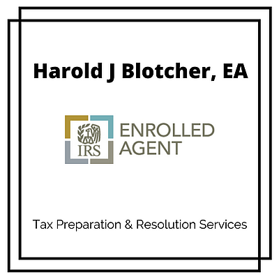 Harold J Blotcher EA Tax Service - Lake Worth | Professional Services | Logo