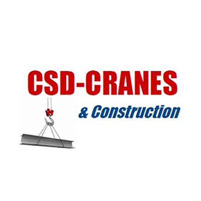 CSD Cranes & Construction - Spring | Local Services | Logo