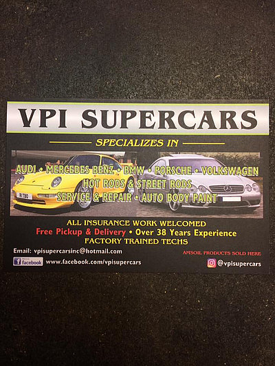 VPI Supercars - Sparks | Automotive Services | Logo