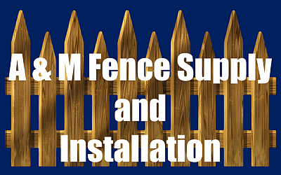 A & M Fence Supply and Installation - Midlothian | House & Garden | Logo