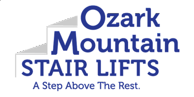 Ozark Mountain Stair Lifts - Blue Eye | Health & Medical | Logo
