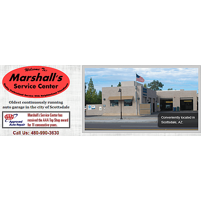 Marshall's Service Center - Scottsdale | Automotive Services | Logo