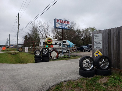 Pelon Tire and Wheel Service - Spring | Automotive Services | Logo
