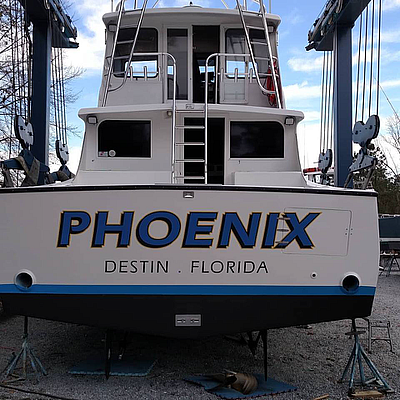 Charter Boat Phoenix - Destin | Automotive Services | Logo