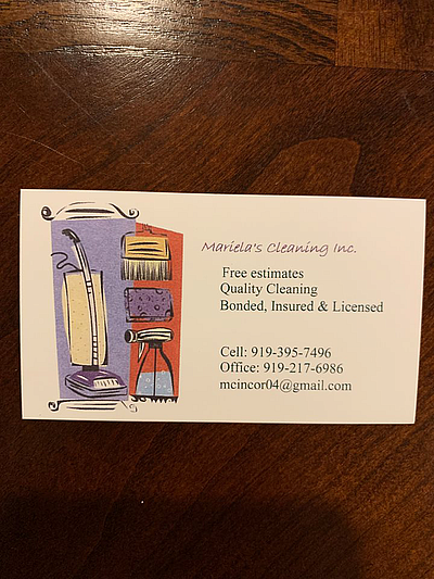 Mariela's Cleaning Inc. - Knightdale | Home Services | Logo