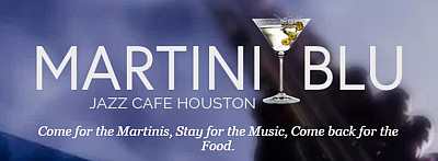 Martini Blu Jazz Cafe - Houston | Restaurants Near Me | Logo