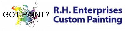 R H Enterprises Custom Painting - Ventura | House & Garden | Logo