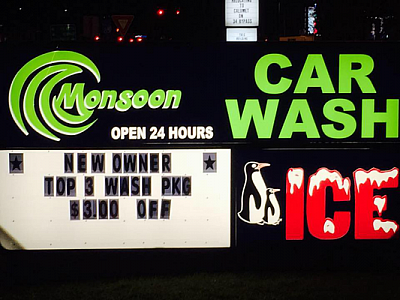 Monsoon Car Wash - Newnan | Hotels & Travel | Logo