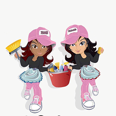 2 Girlz and a Bucket - Long Beach | Home Services | Logo
