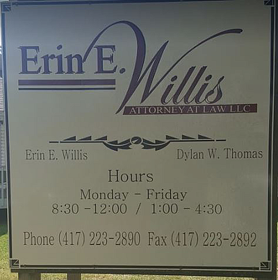 Erin E. Willis, Attorney at Law, LLC - Pineville | Attorneys & Lawyers | Logo
