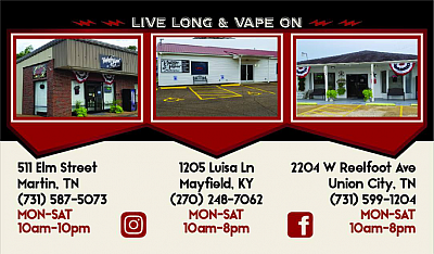 Vintage & Vapor Marketplace - Martin | Retail | Logo