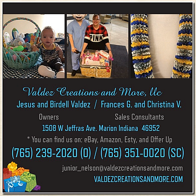 Valdez Creations and More LLC - Marion | Retail | Logo