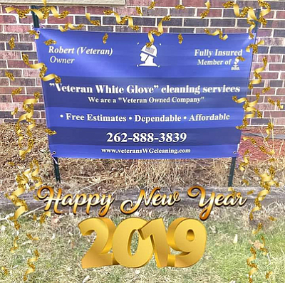"Veterans White Glove" cleaning services - West Allis | Home Services | Logo