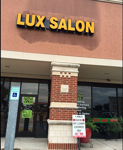 Lux salon - Plano | Salons & Nails | Logo