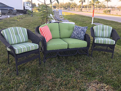JS Custom Cushions & Patio Furniture Repair - Bonita springs | Furniture | Logo