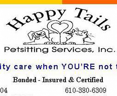 Happy Tails Petsitting Services Inc. - East Fallowfield Township | Pets | Logo