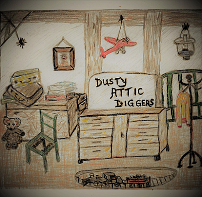 Dusty Attic Diggers - Stockton | Retail | Logo
