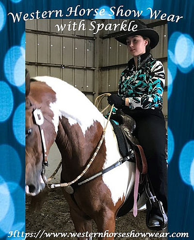 Western Horse Show Wear with Sparkle - Roy | Clothing & Apparel | Logo