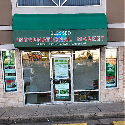 BLESSED International Market - Stafford | House & Garden | Logo
