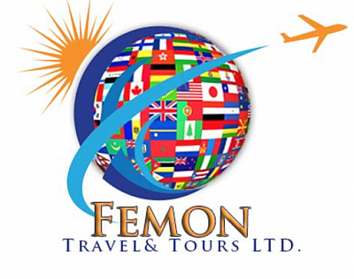Femon Travel and Tours Limited - Brooklyn Center | Hotels & Travel | Logo
