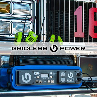 Gridless Power - Collingswood | Electronics & Wireless | Logo