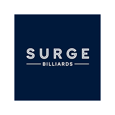 Surge Coffee Bar & Billiards - Chicago | Sporting Goods | Logo