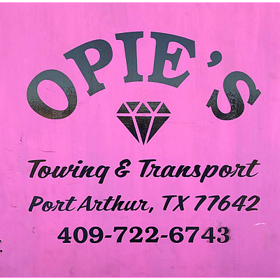 Opie's Towing & Transport - Port Arthur | Local Services | Logo