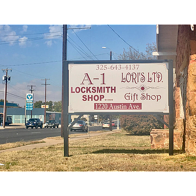 A-1 Locksmith Shop - Brownwood | Home Services | Logo