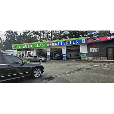 USA Auto Glass & Batteries - Seattle | Automotive Services | Logo