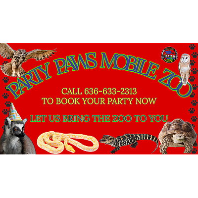 Party Paws Mobile Zoo - Arnold | Attractions | Logo